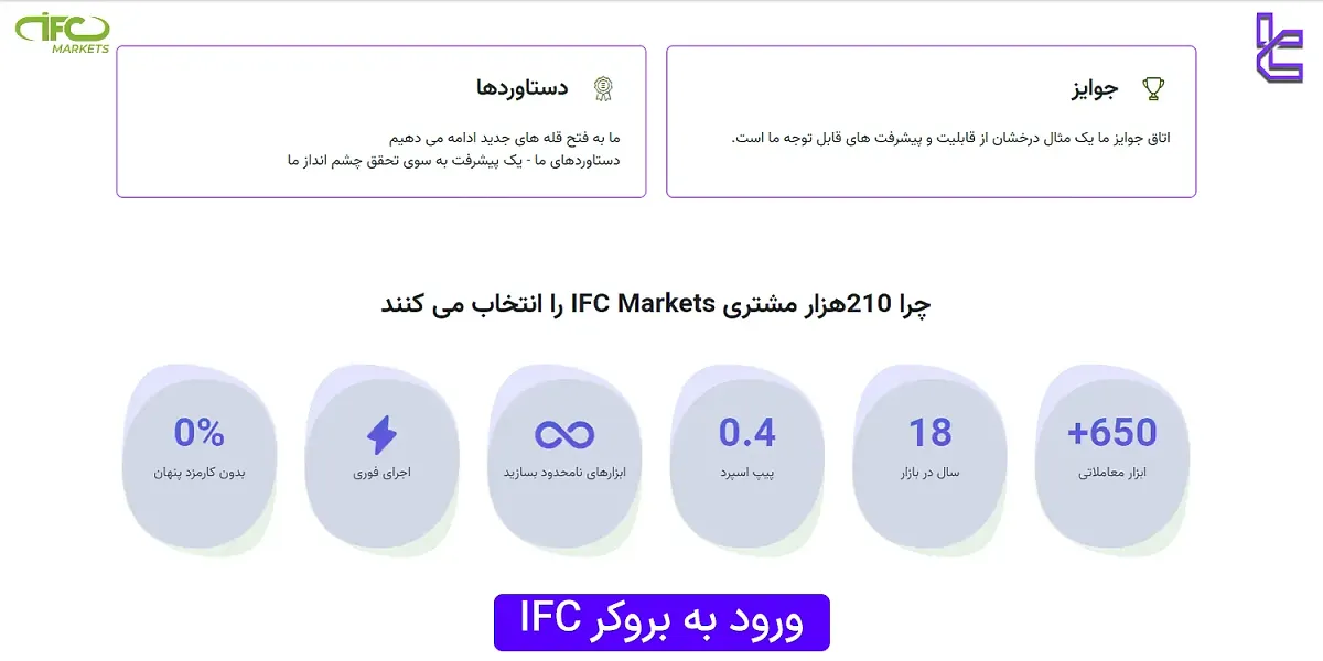 آموزش نحوه ورود به بروکر IFC در سال 1404