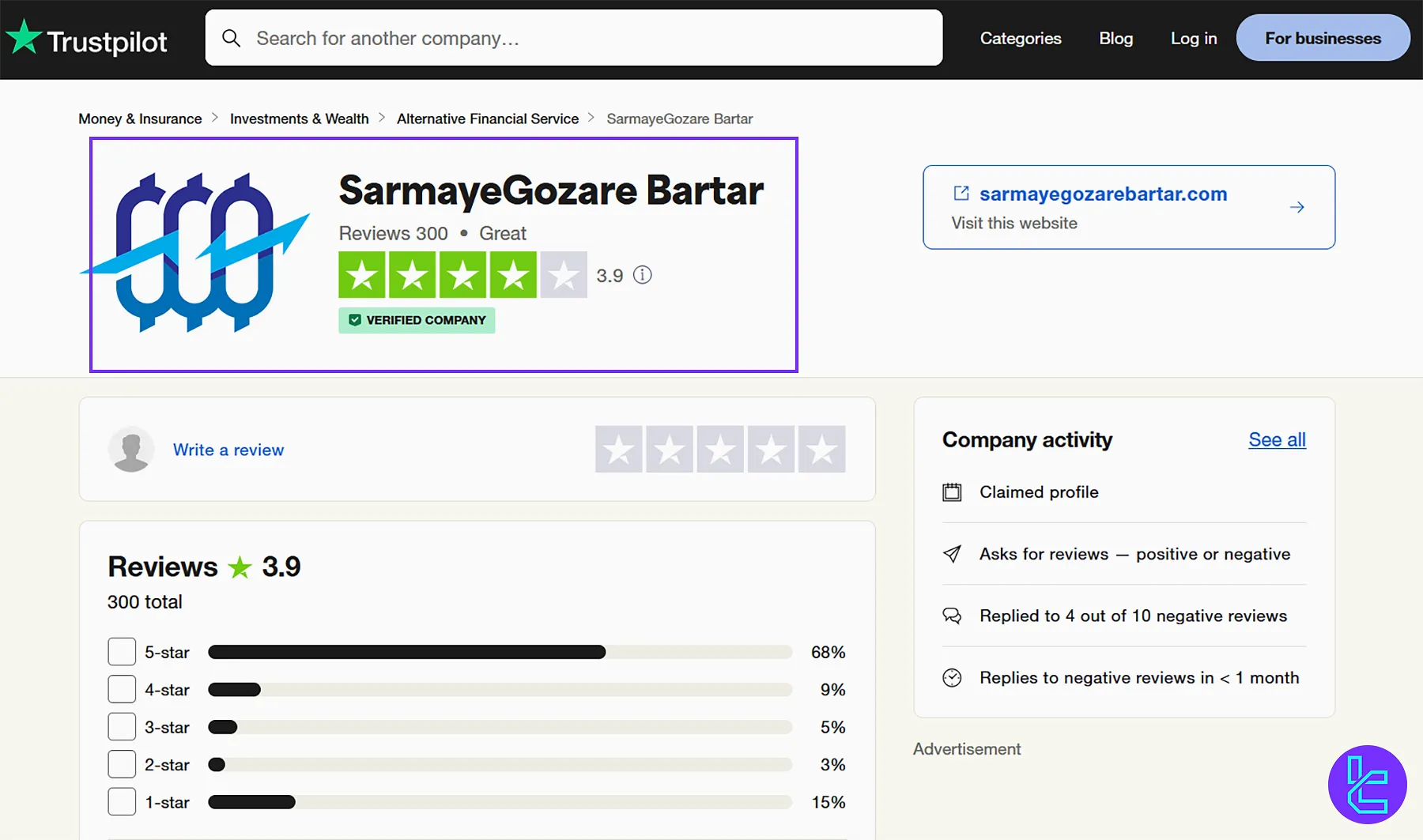 نظرات پراپ تریدرها در تراست پایلت درباره اعتبار سرمایهگذار برتر