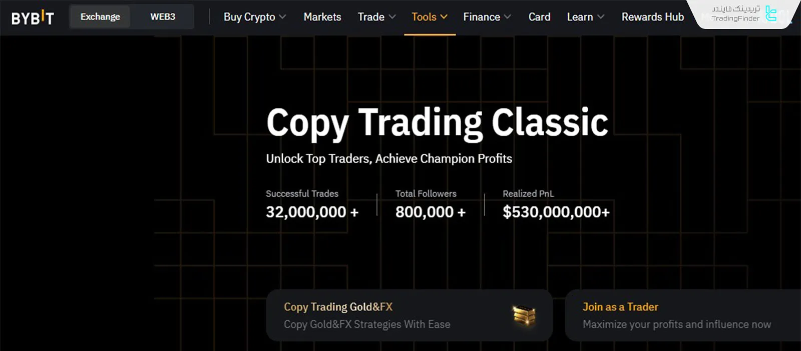 نرم‌افزار کپی تریدینگ بای بیت (BYBIT)