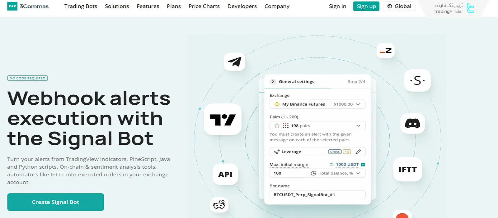 نرم‌افزار کپی تریدینگ تری کاماز (3Commas)