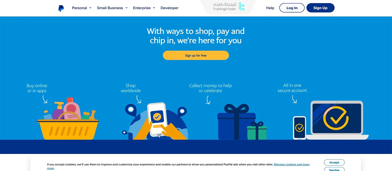 پلتفرم پرداخت دیجیتال پیپل (PayPal)