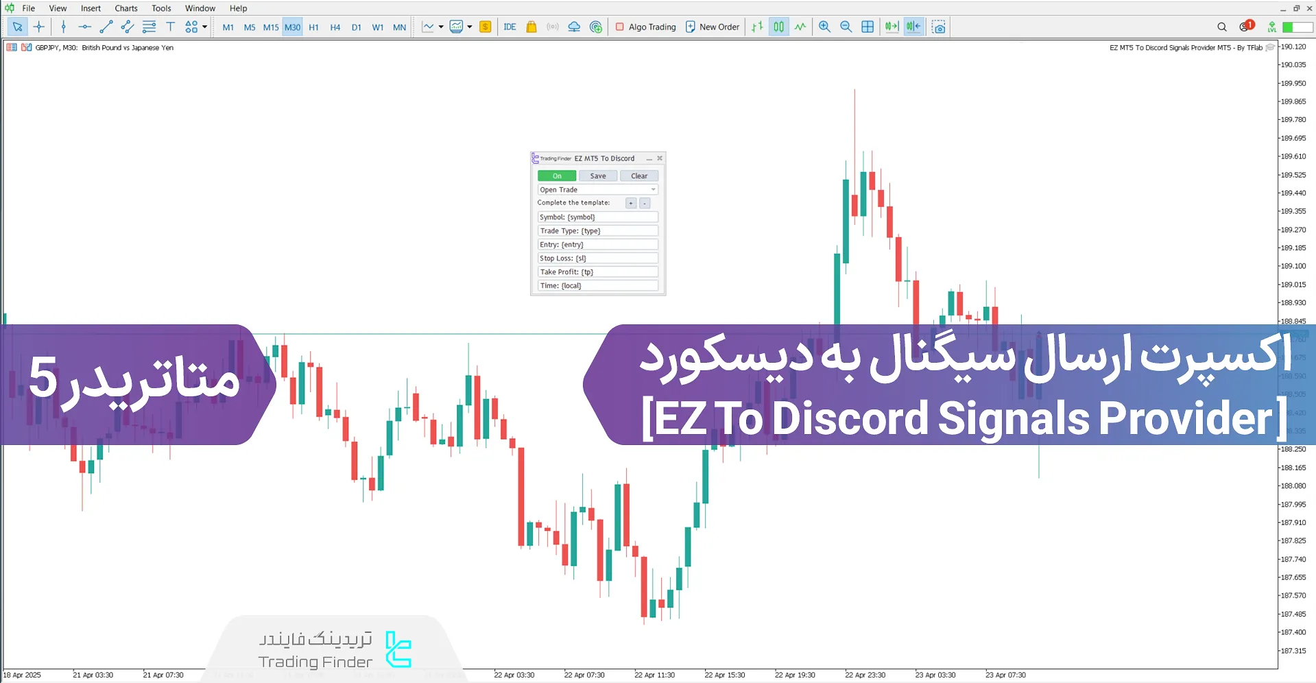 دانلود اکسپرت ارسال سیگنال به دیسکورد "Discord" برای متاتریدر5 – رایگان - [تریدینگ فایندر]