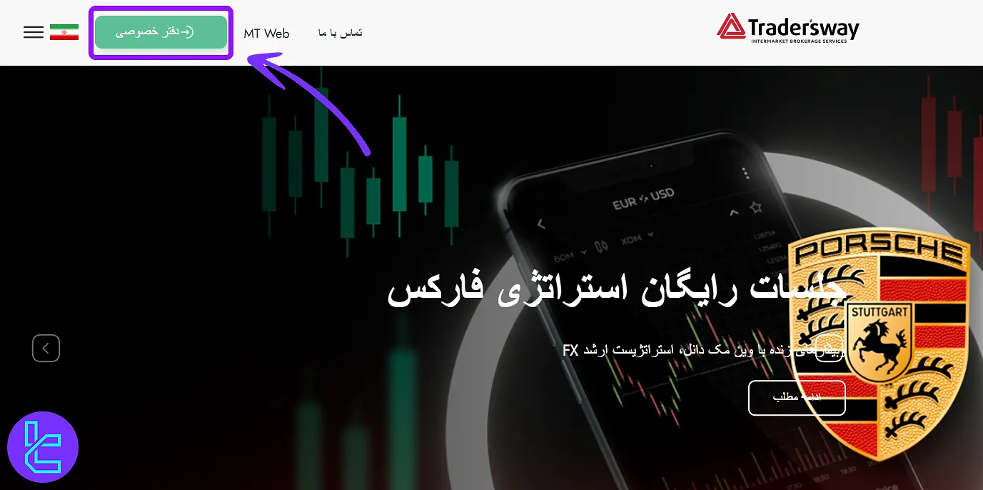 ثبت نام در تریدرز وی