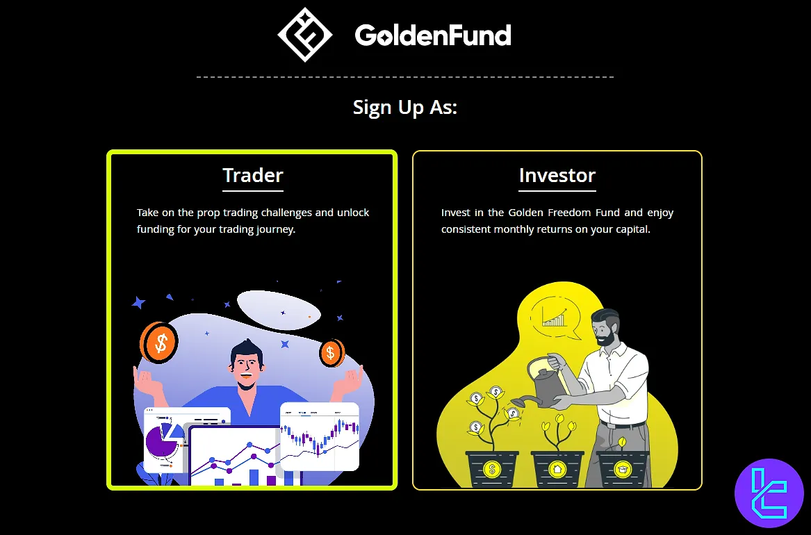 ثبت نام در گلدن فاند