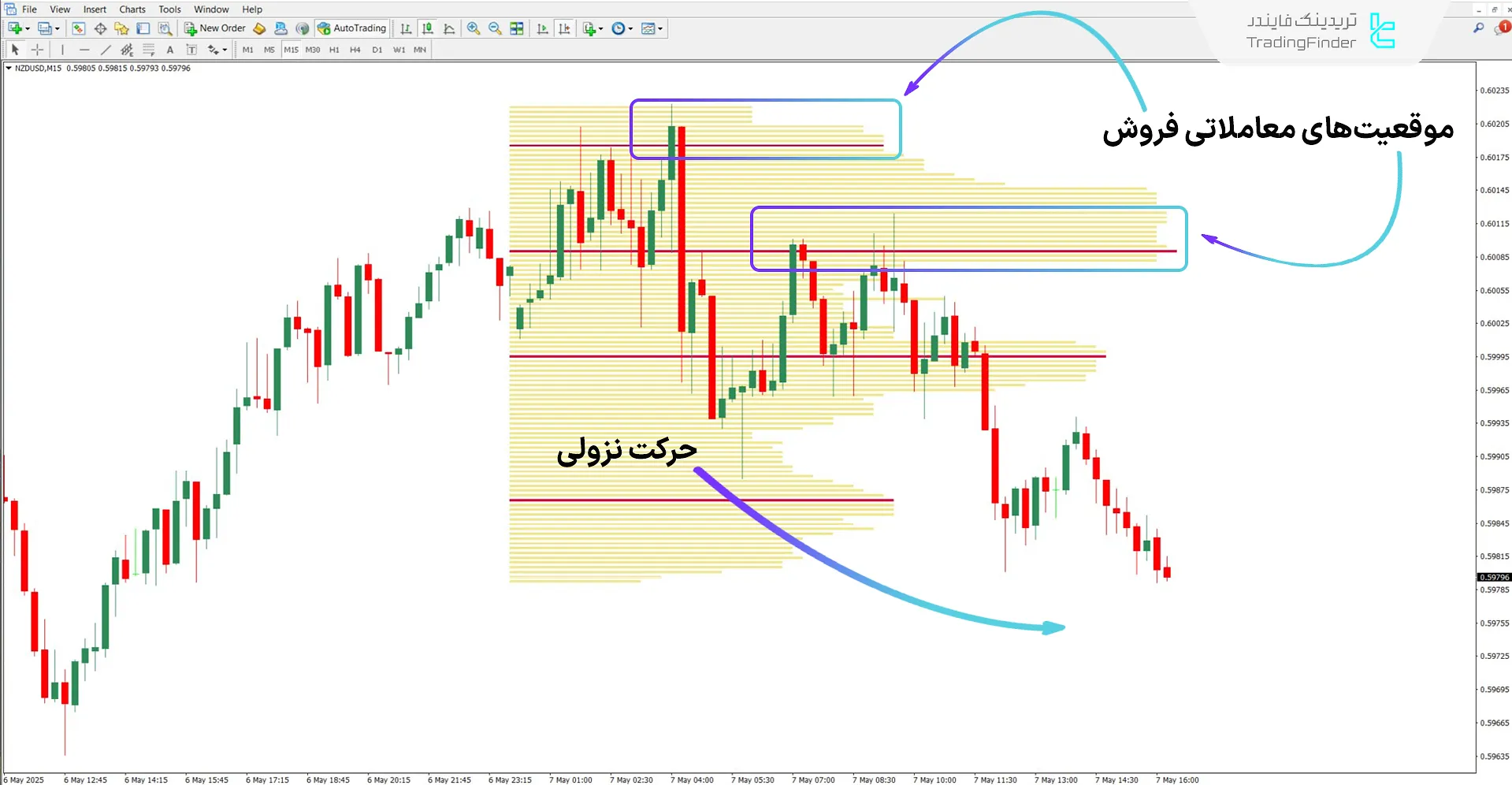 دانلود اندیکاتور ولوم TPO (TPO Volume Insights) برای متاتریدر 4 - رایگان 2