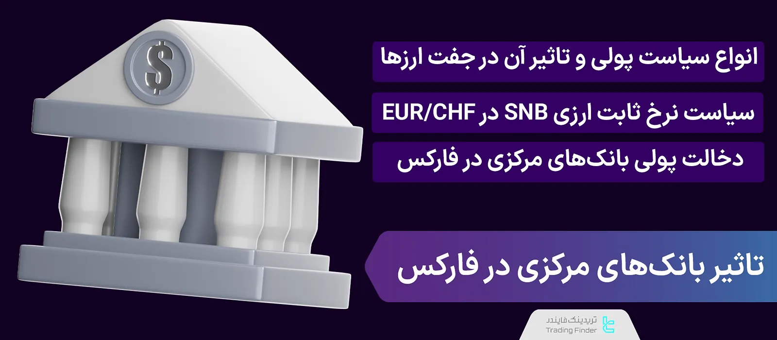 تاثیر بانک‌های مرکزی در فارکس [تاثیر انواع سیاست‌های پولی در فارکس]