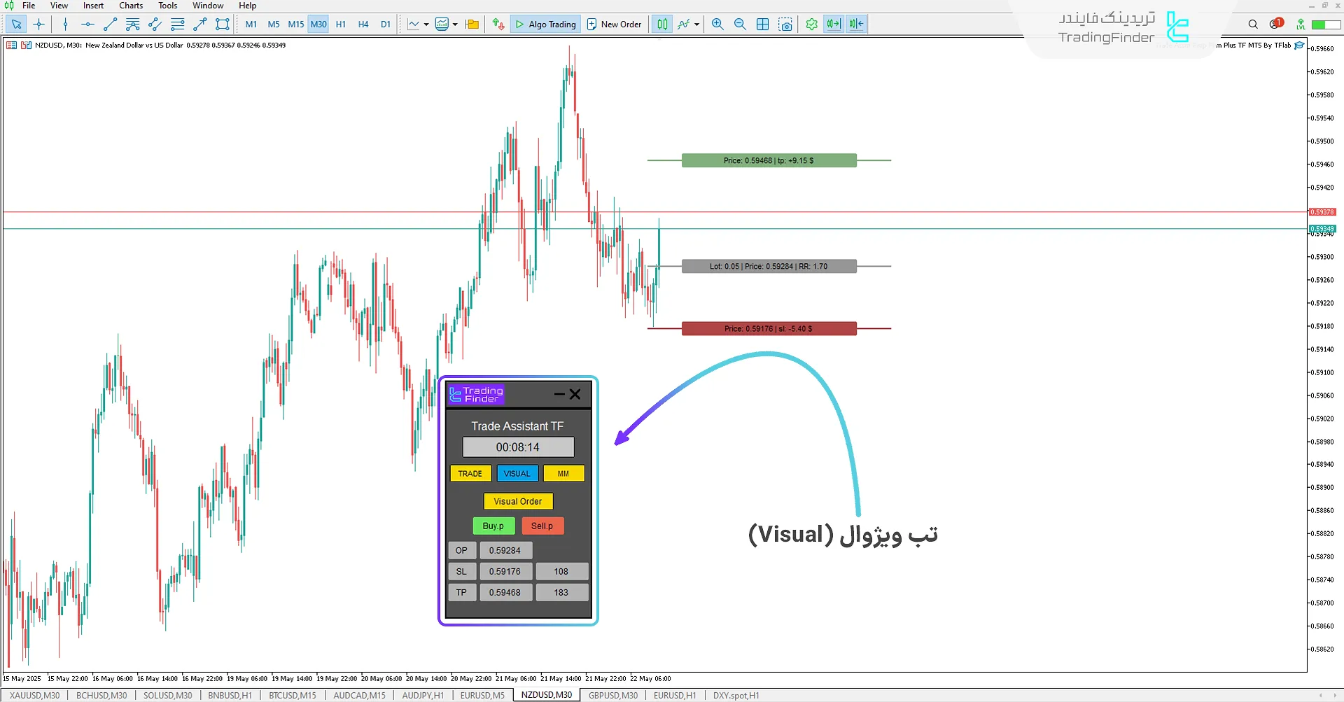 تب ویژوال اکسپرت