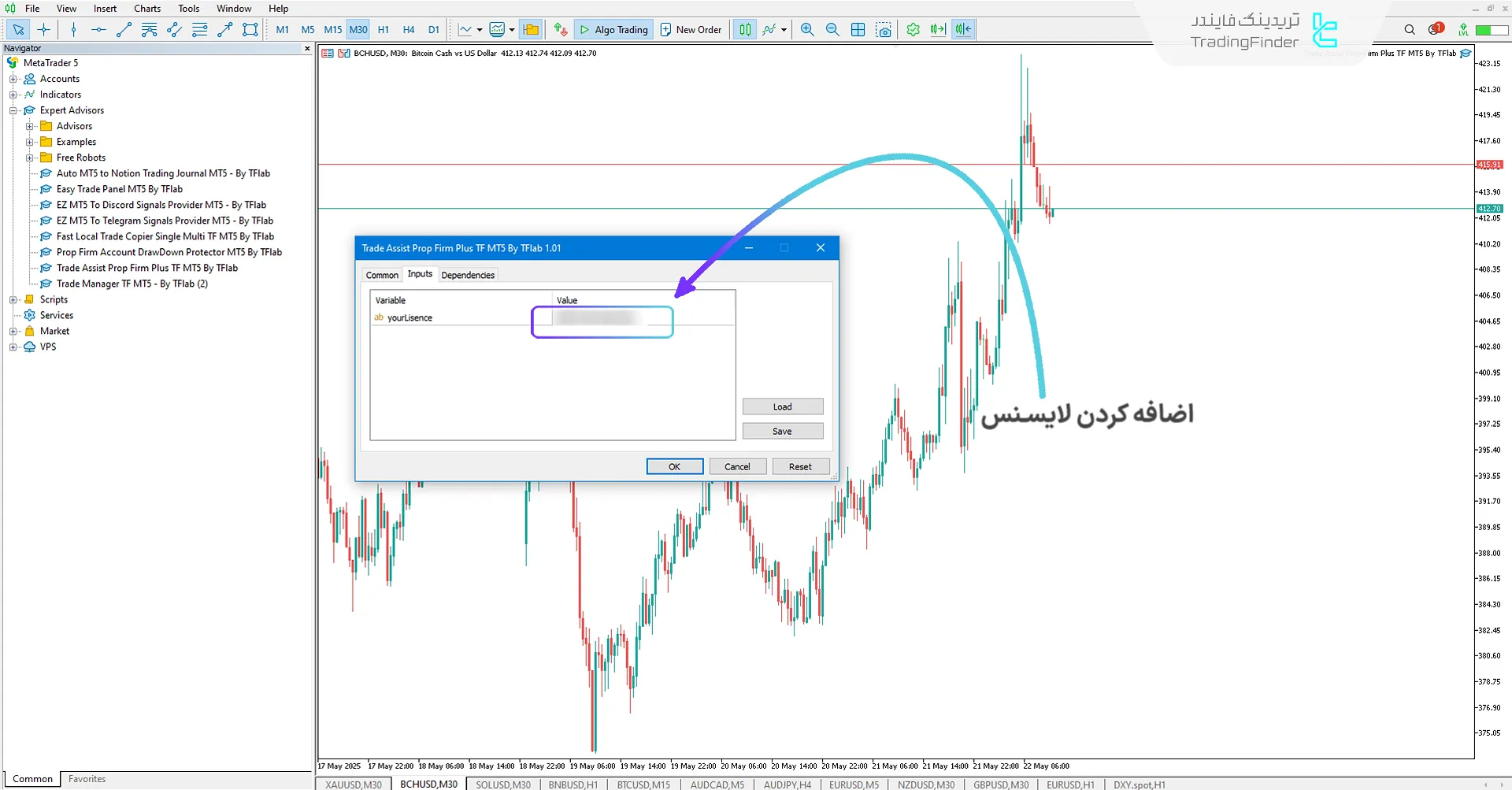 اکسپرت محافظ سرمایه در لوکس تریدینگ فرم برای متاتریدر