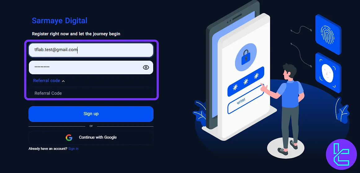 الزامات ثبتنام در SDF