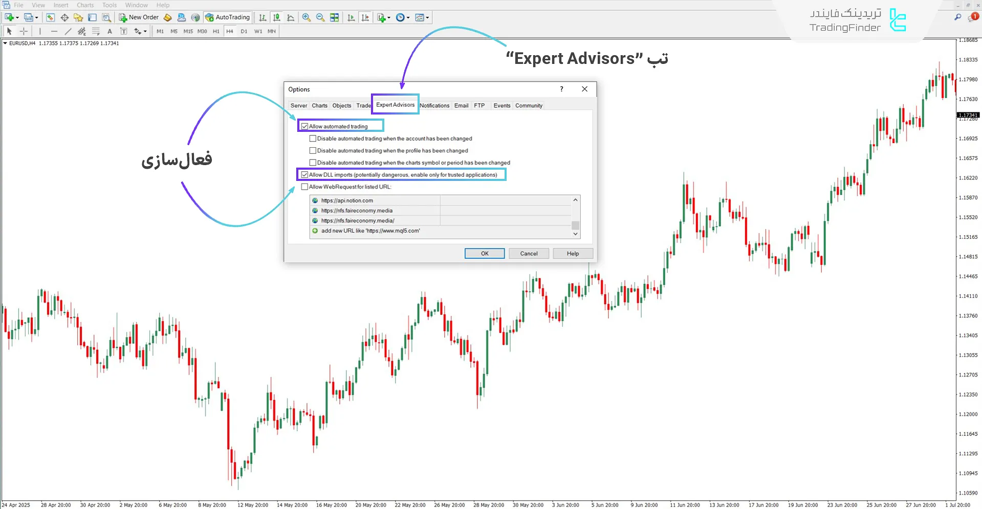 فعالسازی گزینه DLL