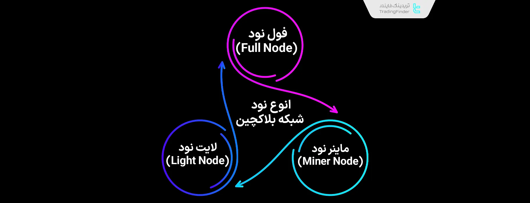 انواع نود بلاکچین