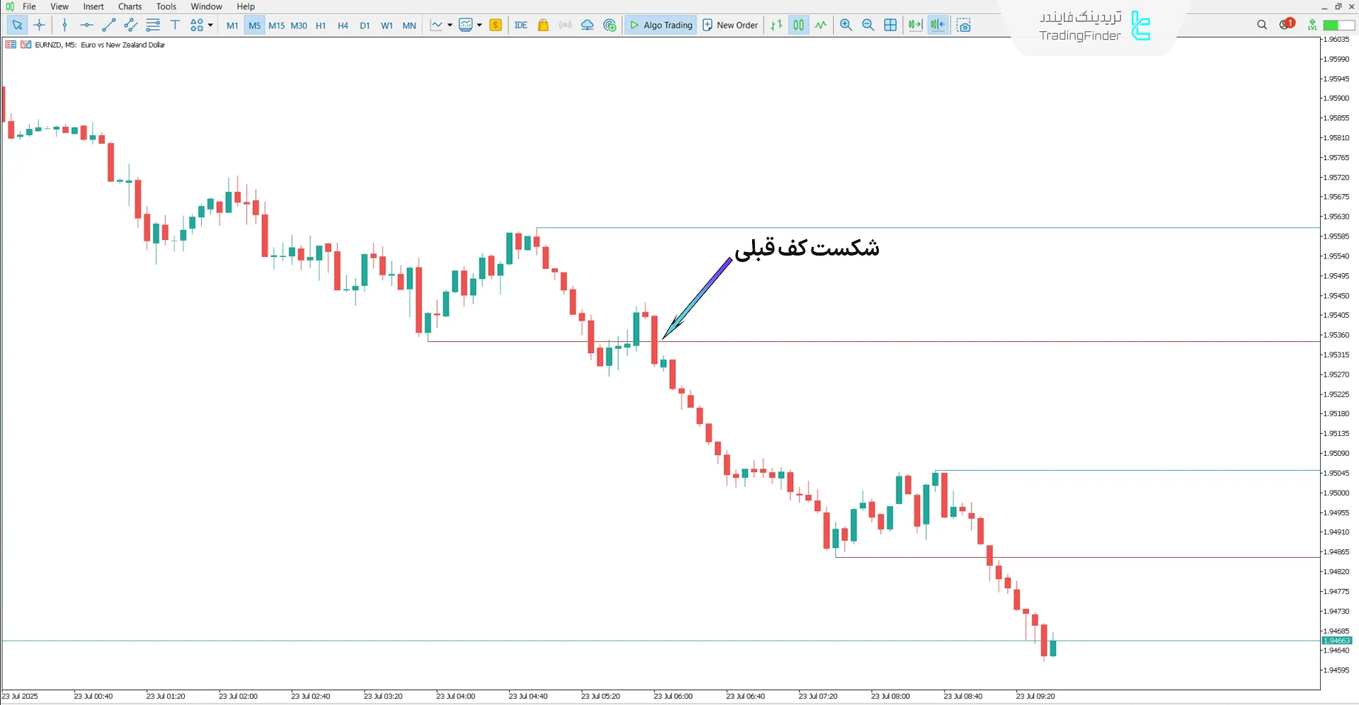 دانلود اندیکاتور سقف و کف قبلی (Previous Highs and Lows) متاتریدر 5 - [تریدینگ فایندر] 2