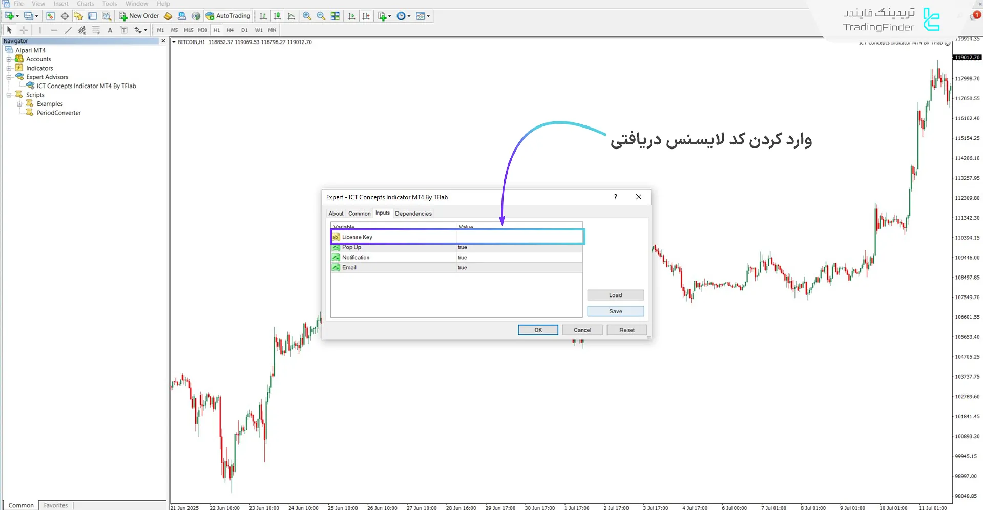 روش راهاندازی اکسپرت
