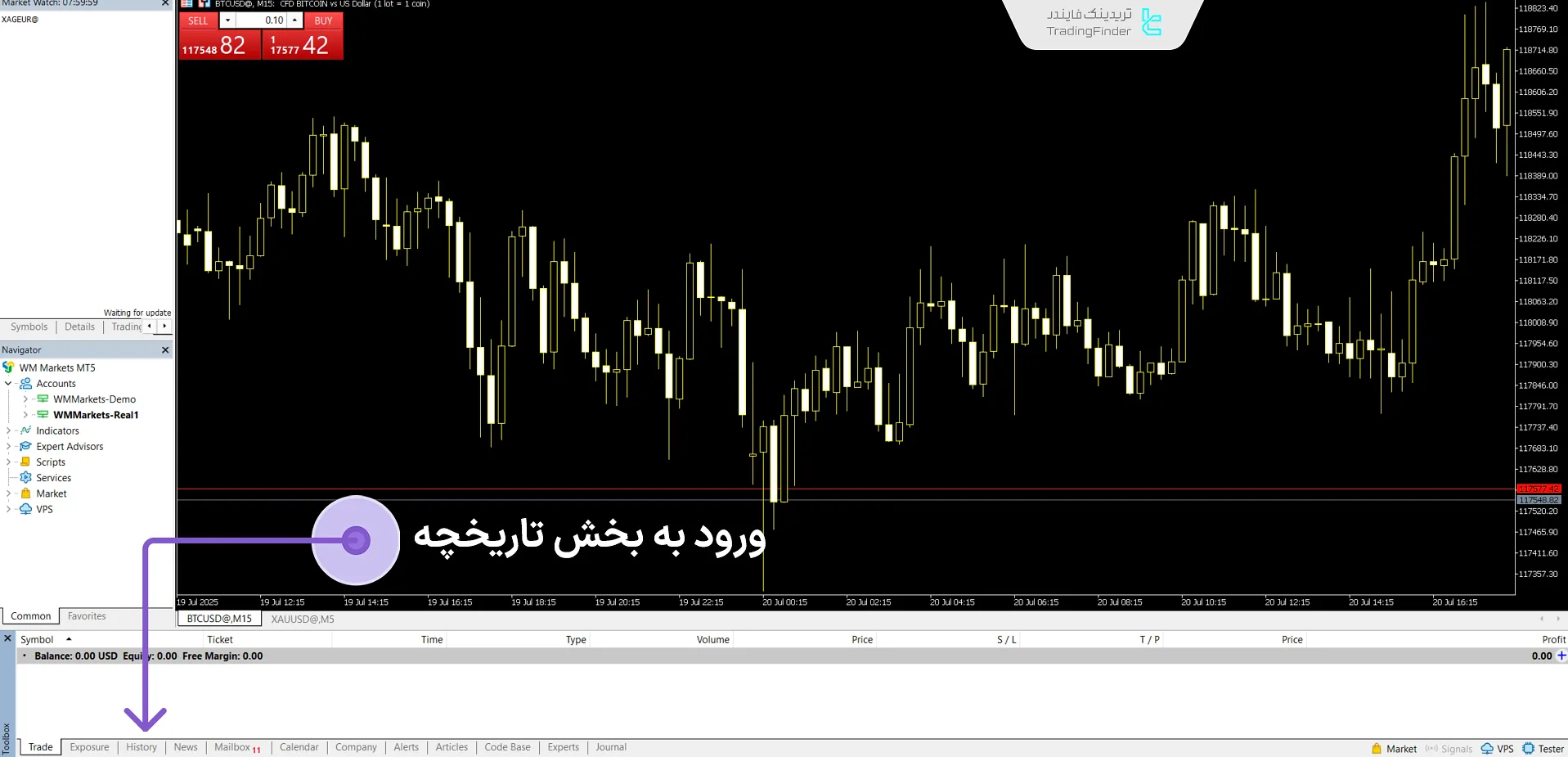 ورود به بخش تاریخچه
