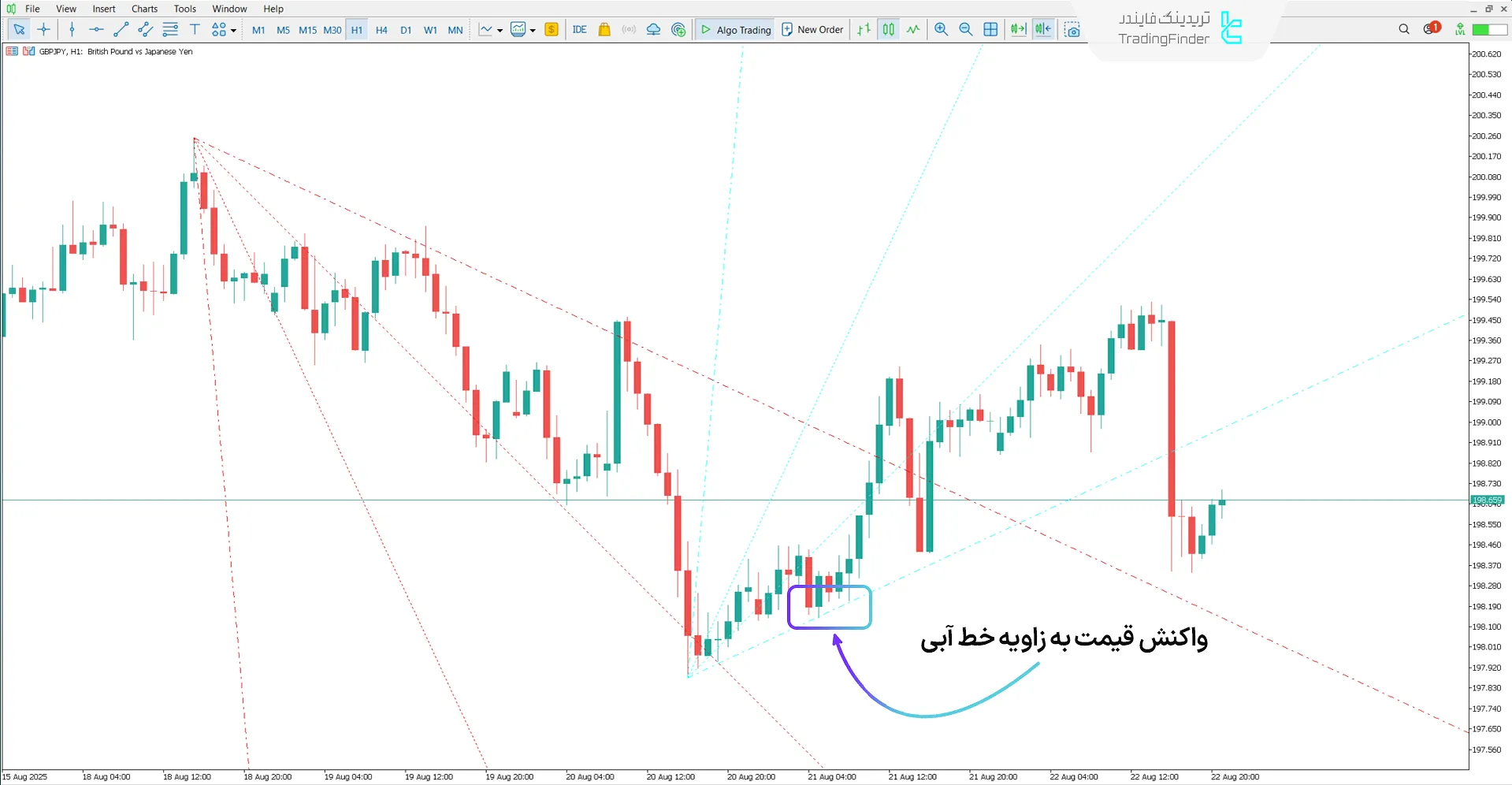 دانلود اندیکاتور روند بر اساس زاویه (Trend by Angle) متاتریدر 5 – رایگان 1