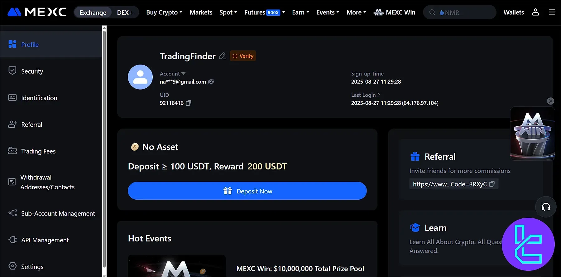 داشبورد کاربری مکسی