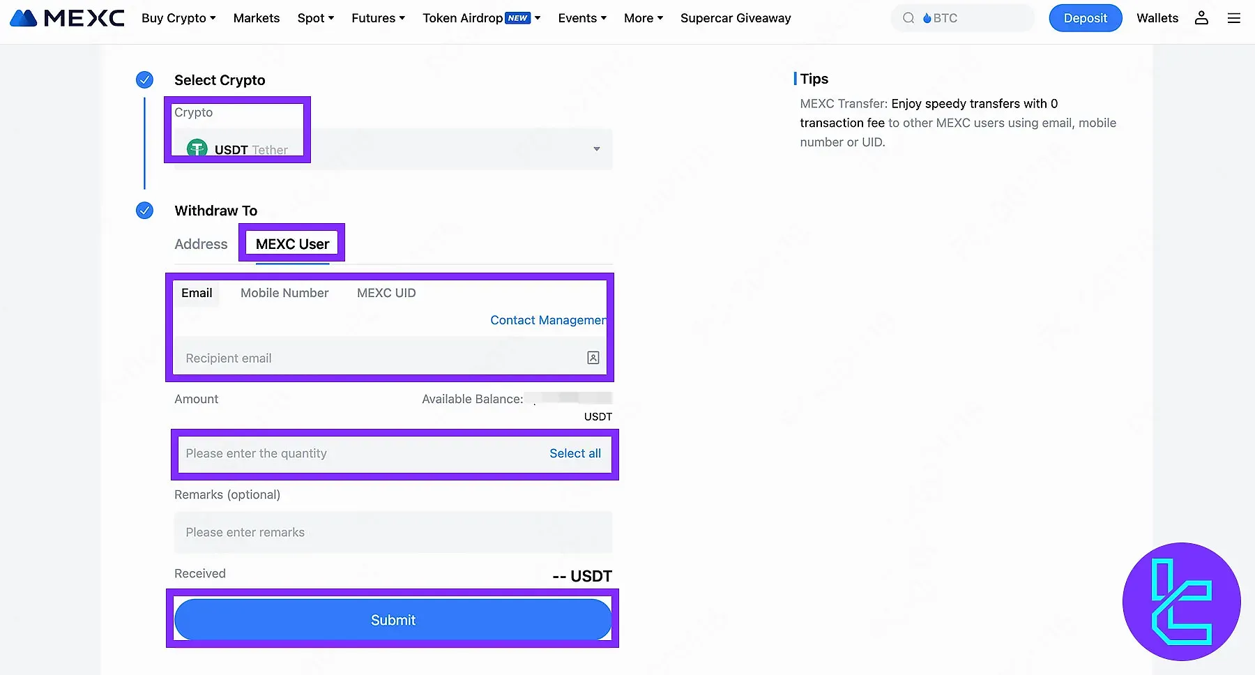 انتقال داخلی مکسی