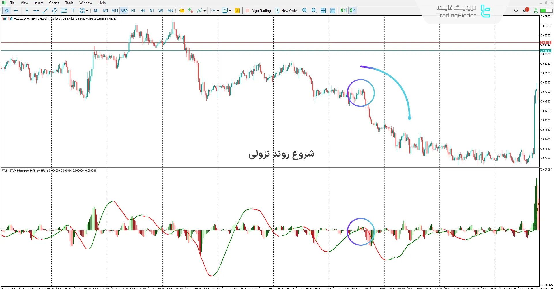 دانلود اندیکاتور  FTLM STLM هیستوگرام (FTLM STLM Histogram) در متاتریدر 5 2