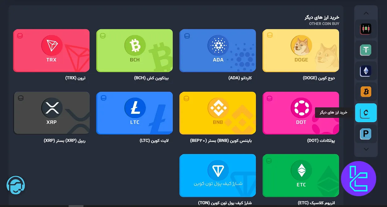 لیست رمزارزهای اول پرداخت