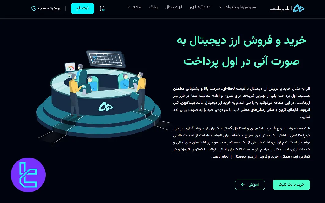 معاملات اسپات اول پرداخت