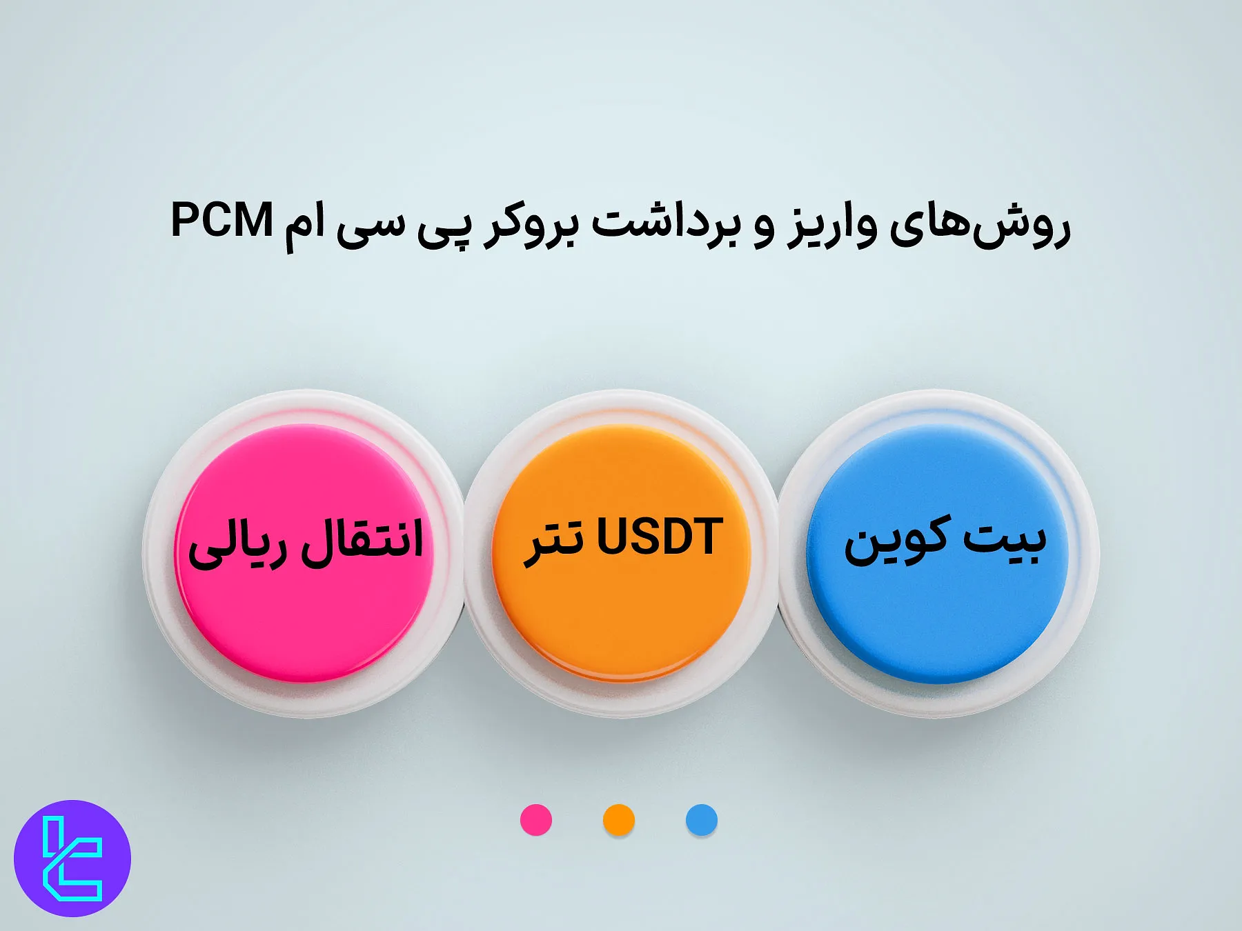 واریز و برداشت بروکر پی سی ام