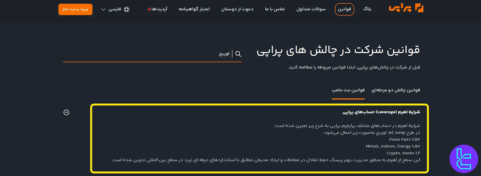لوریج پراپی