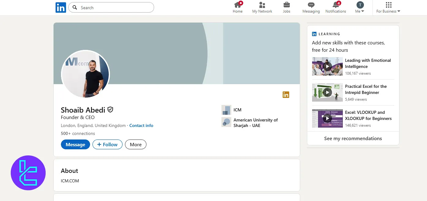 شعیب عابدی مدیرعامل آی سی ام کپیتال