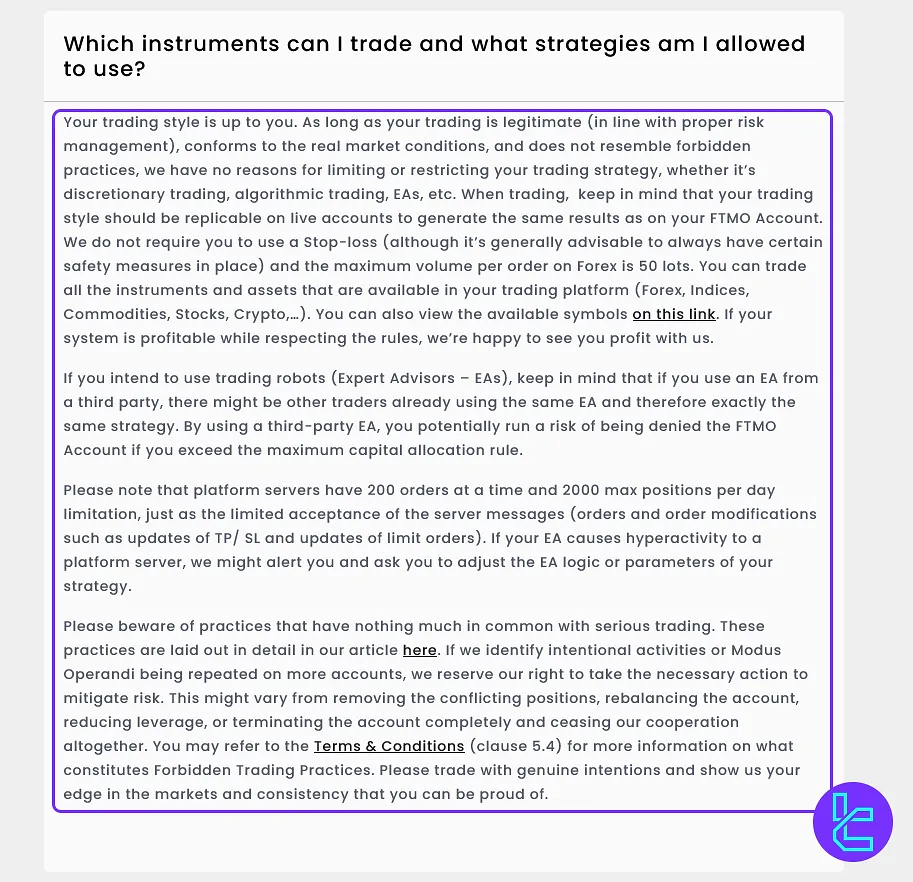 استراتژی‌های ممنوعه اف تی ام او