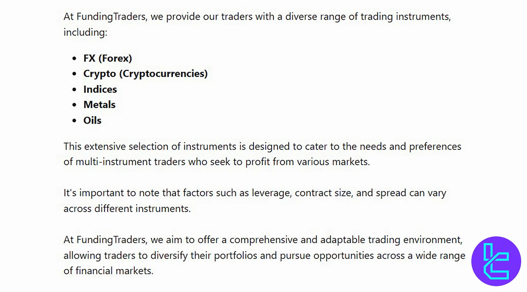 بازارهای معاملاتی فاندینگ تریدرز