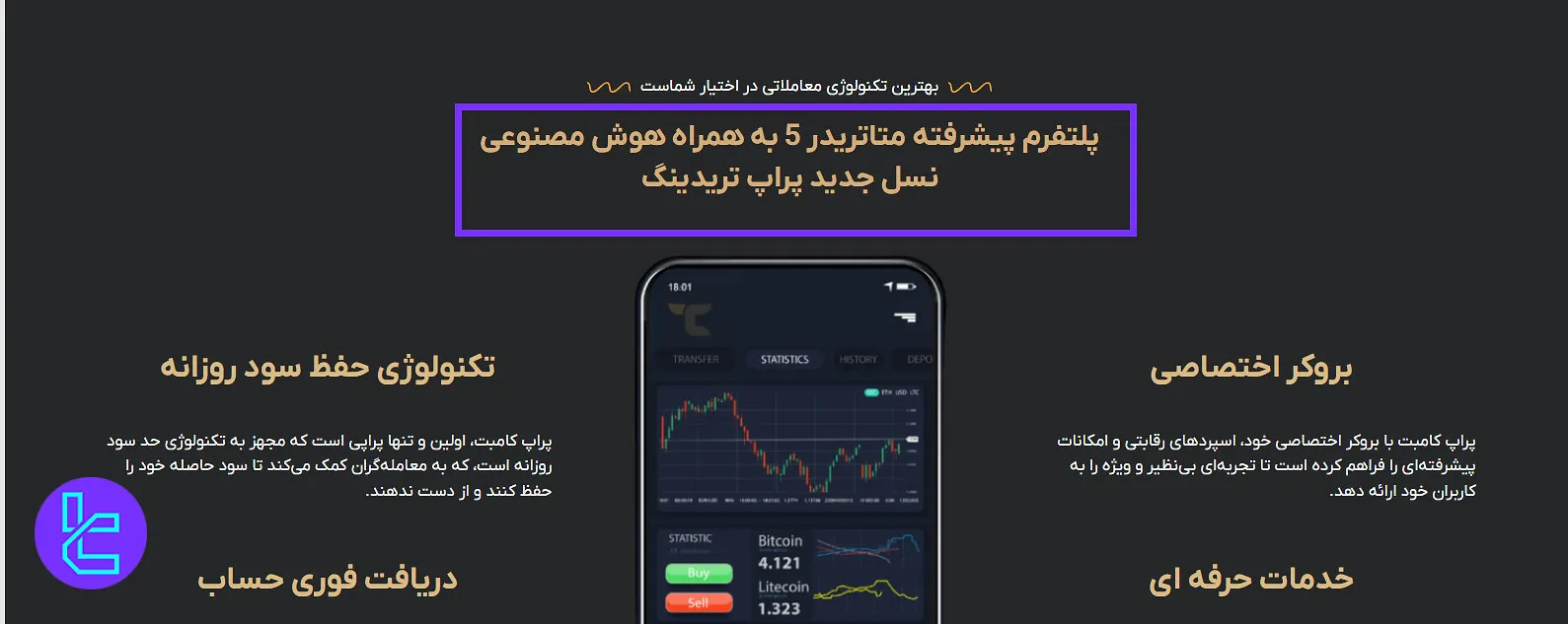 متاتریدر 5 تریدرز کامبت