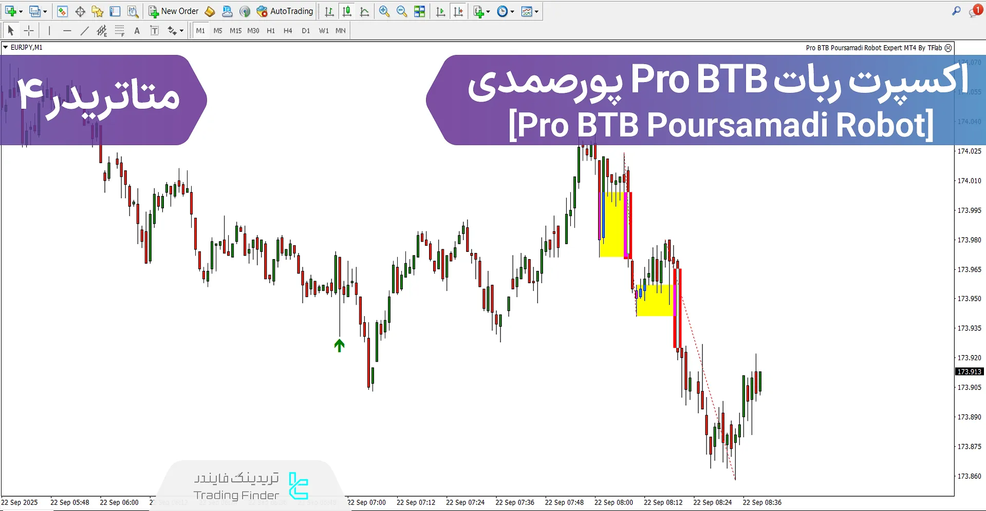 دانلود اکسپرت ربات Pro BTB پورصمدی در متاتریدر 4 - [تریدینگ فایندر]