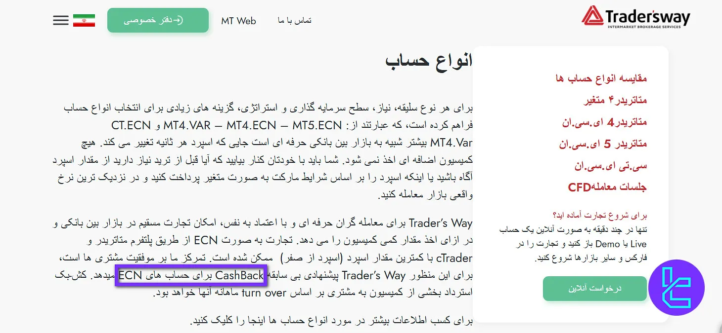 کشبک تریدرز وی