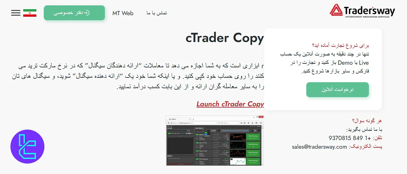 کپی ترید تریدرز وی