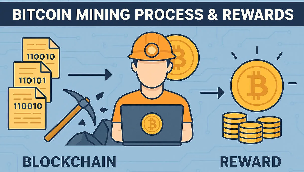 استراخ بیت کوین توسط ماینر ها و دریافت پاداش استراخ