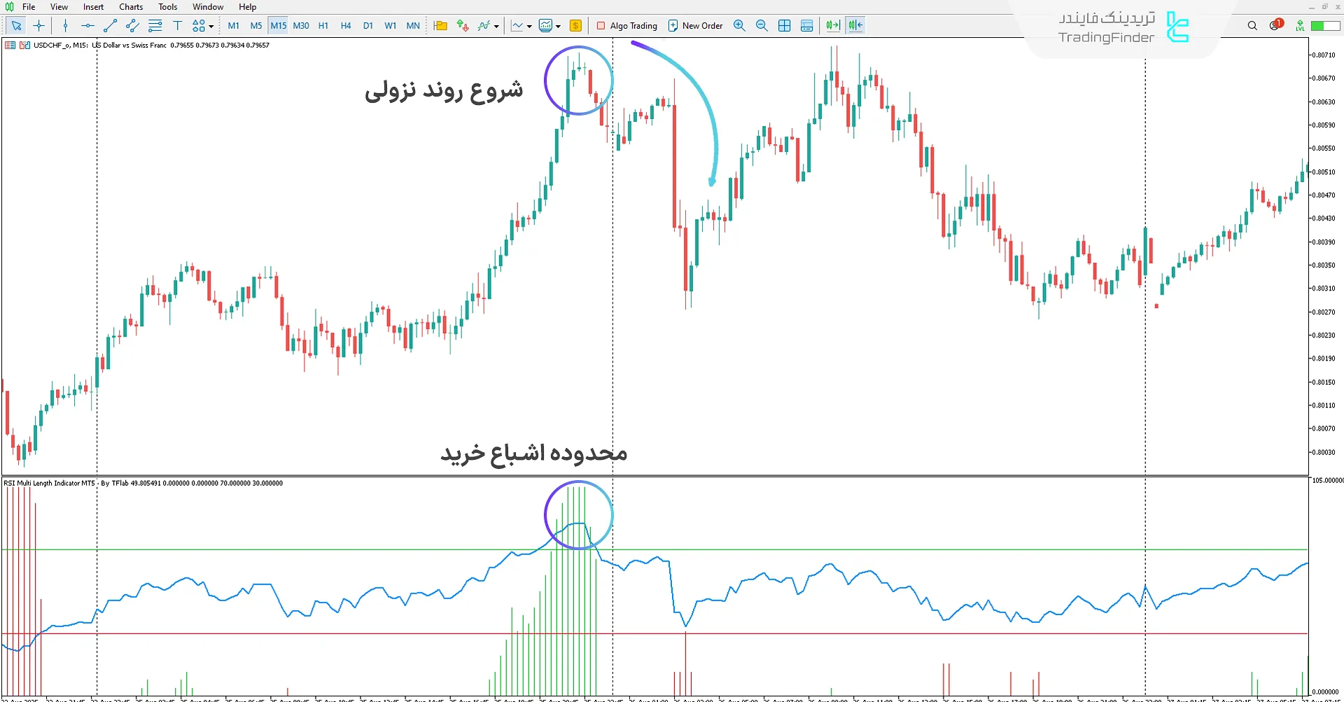 دانلود اندیکاتور RSI چند بازه (RSI Multi Length) در متاتریدر 5 – [تریدینگ فایندر] 2
