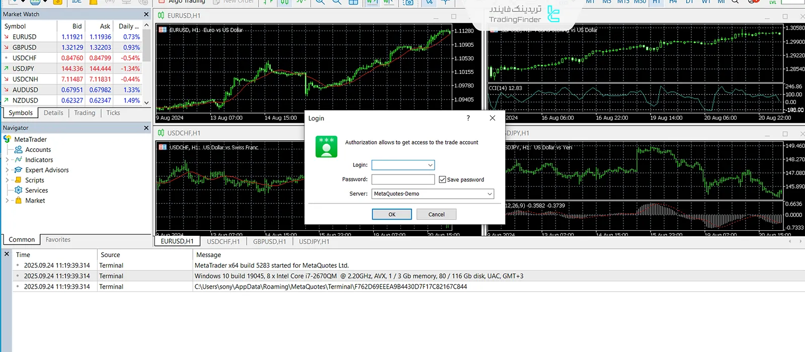 ورود به حساب