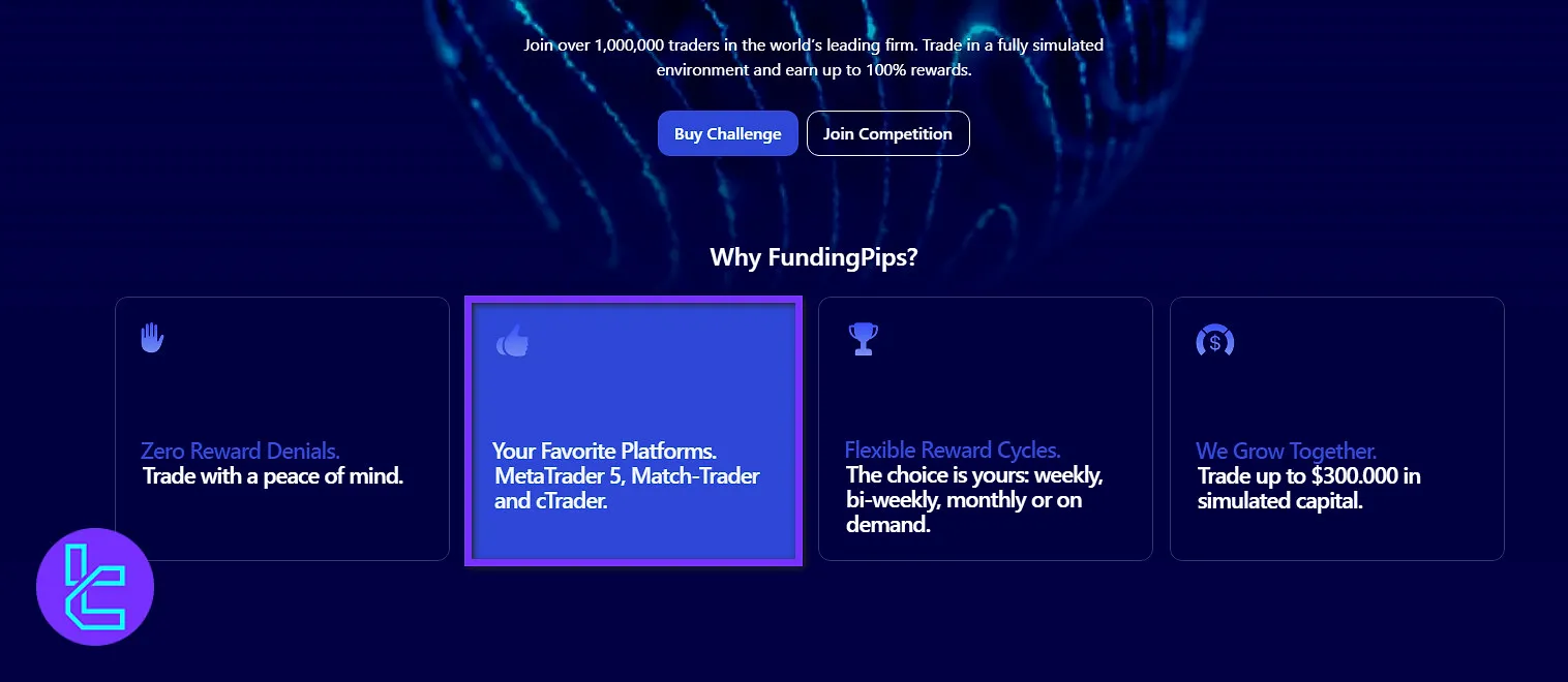 پلتفرم‌های معاملاتی فاندینگ پیپس