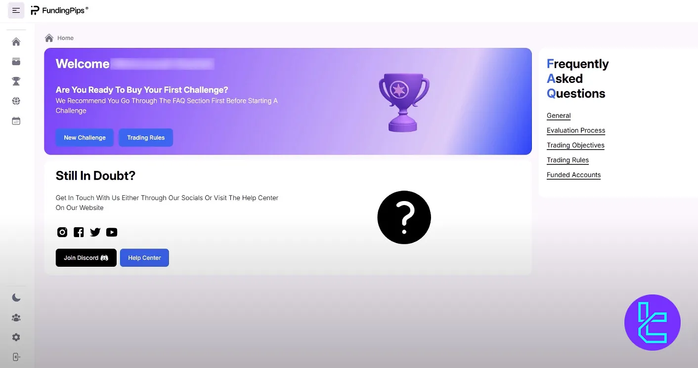 داشبورد فاندینگ پیپس