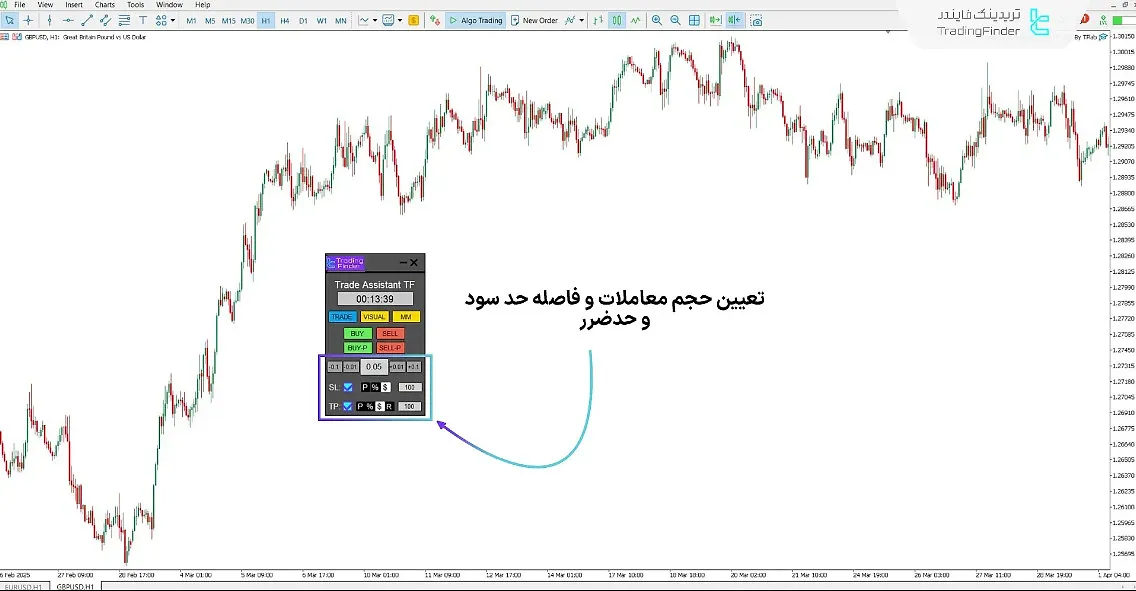 اکسپرت محافظ سرمایه تریدینگ فایندر در فاندینگ پیپس
