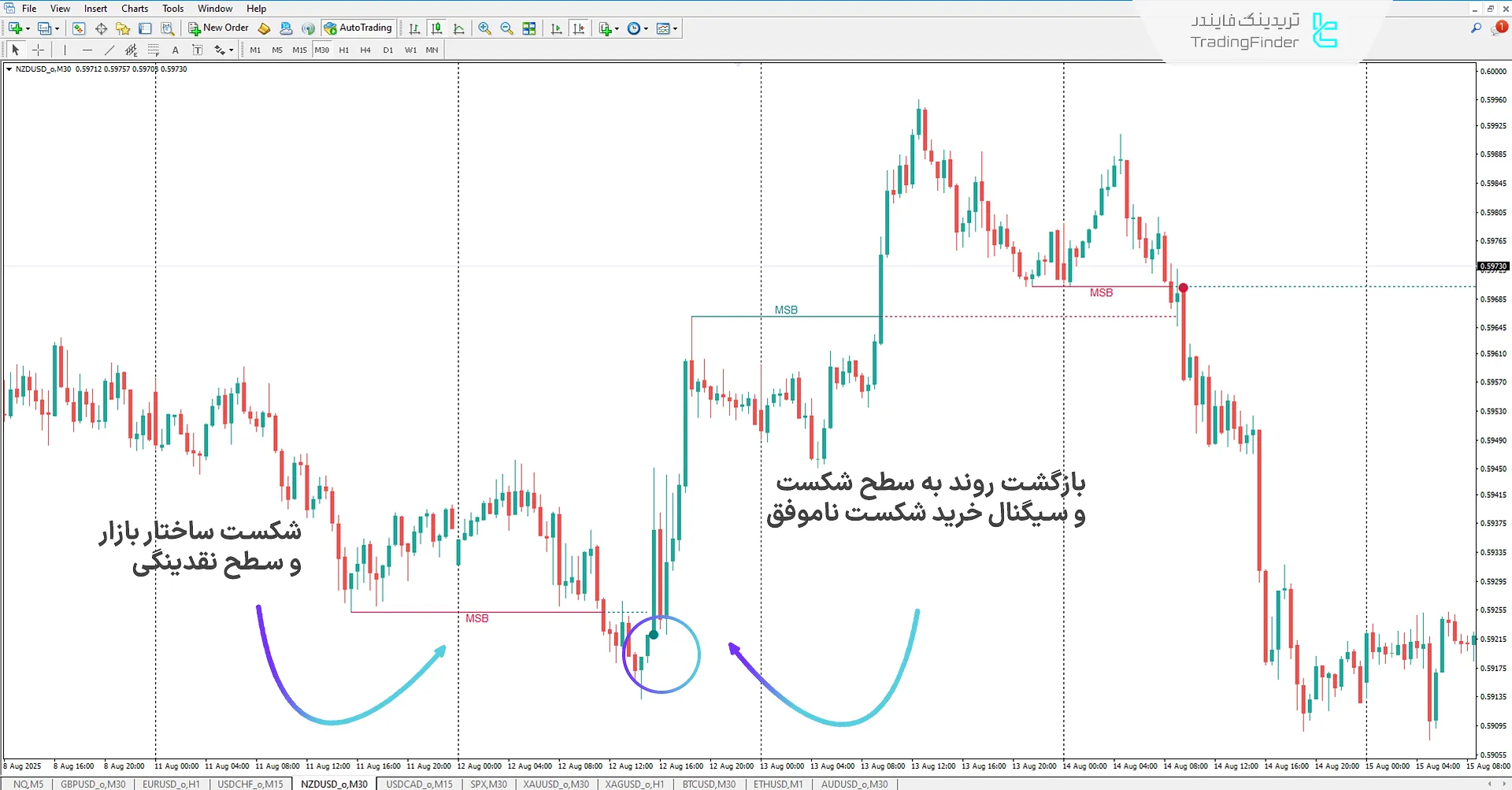 روند صعودی در اندیکاتور نقدینگی سمت خریداران و فروشندگان