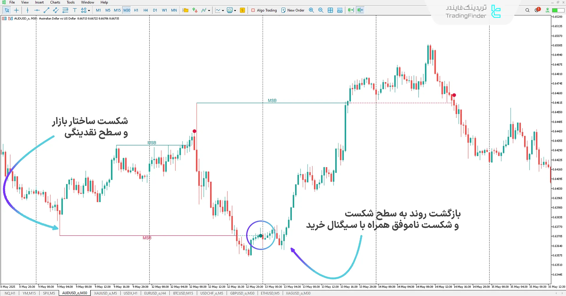 روند صعودی در اندیکاتور نقدینگی سمت خریداران و فروشندگان