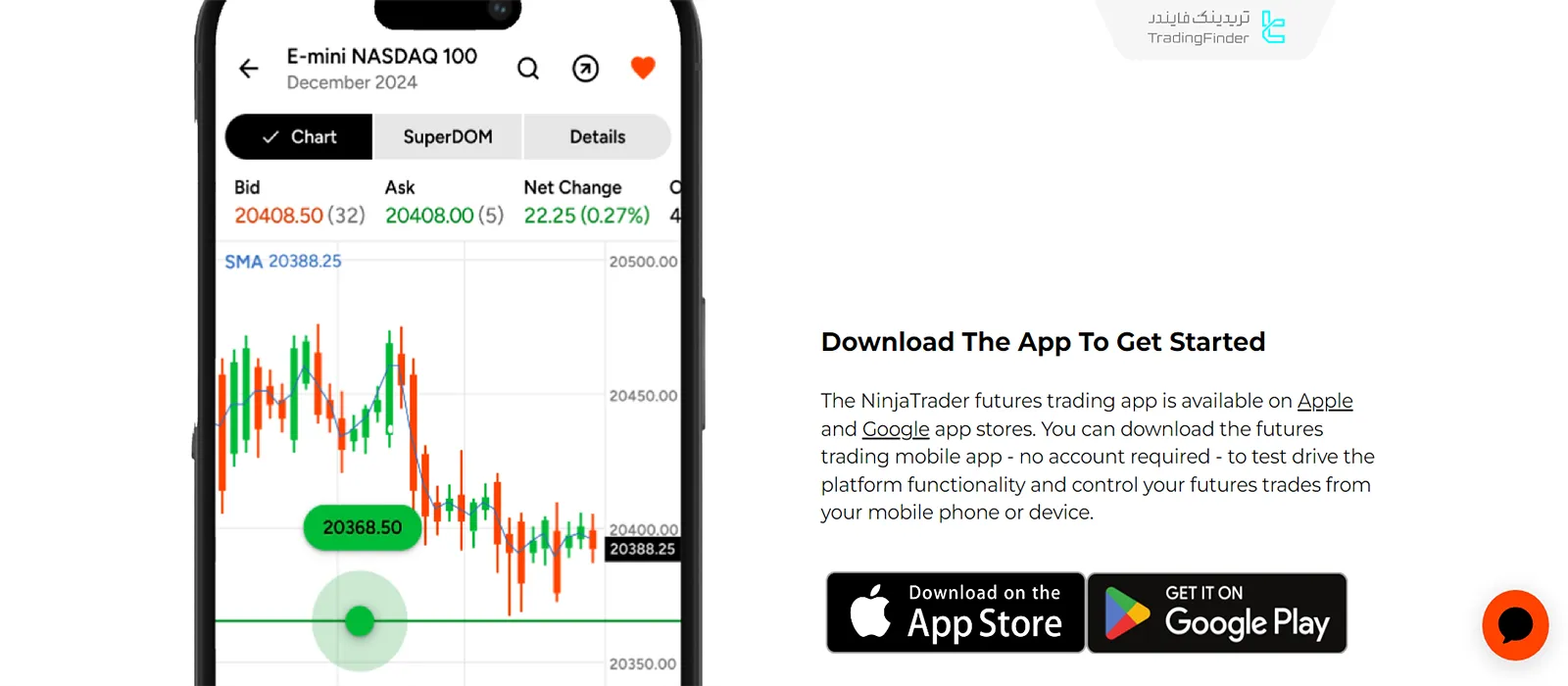 نینجا تریدر در موبایل