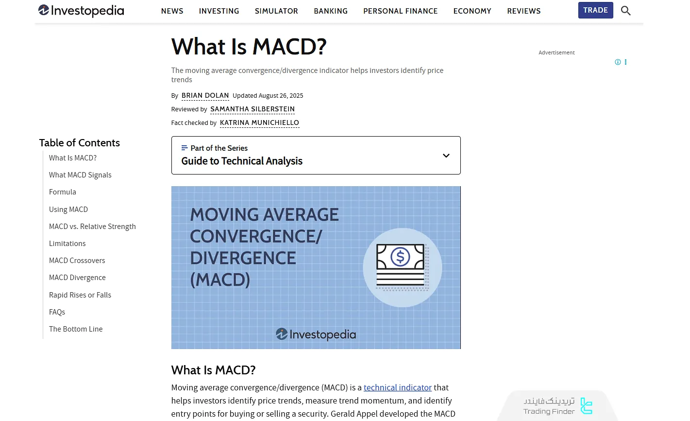 آموزش اندیکاتور مکدی