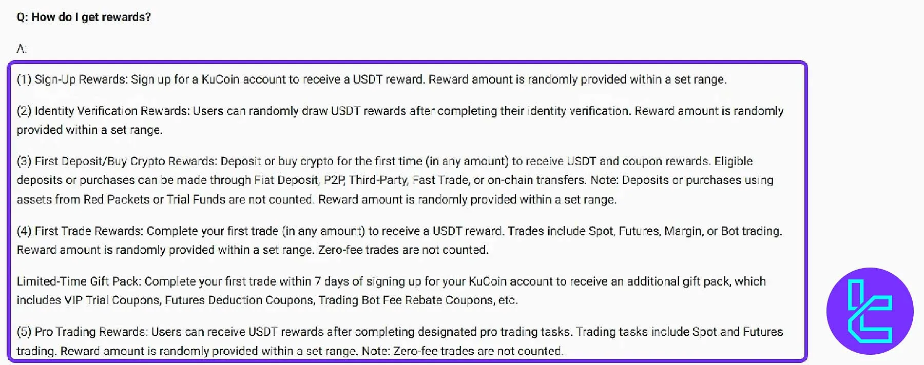 انواع بونوس صرافی کوکوین