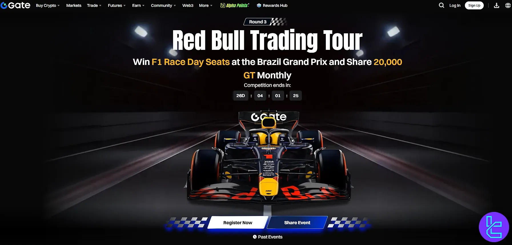 مسابقه معاملاتی Red Bull در صرافی Gate