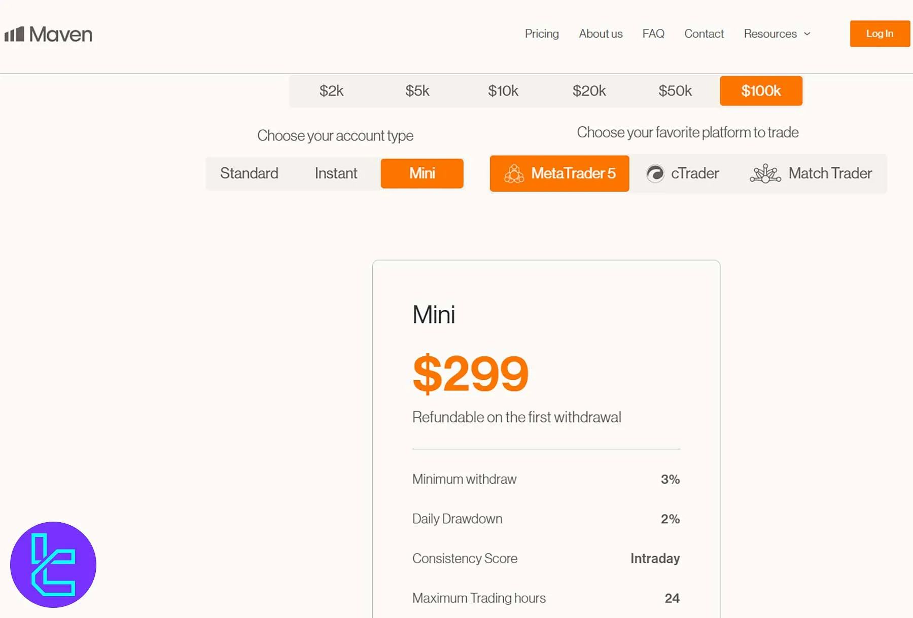 برنامه Mini میون تریدینگ