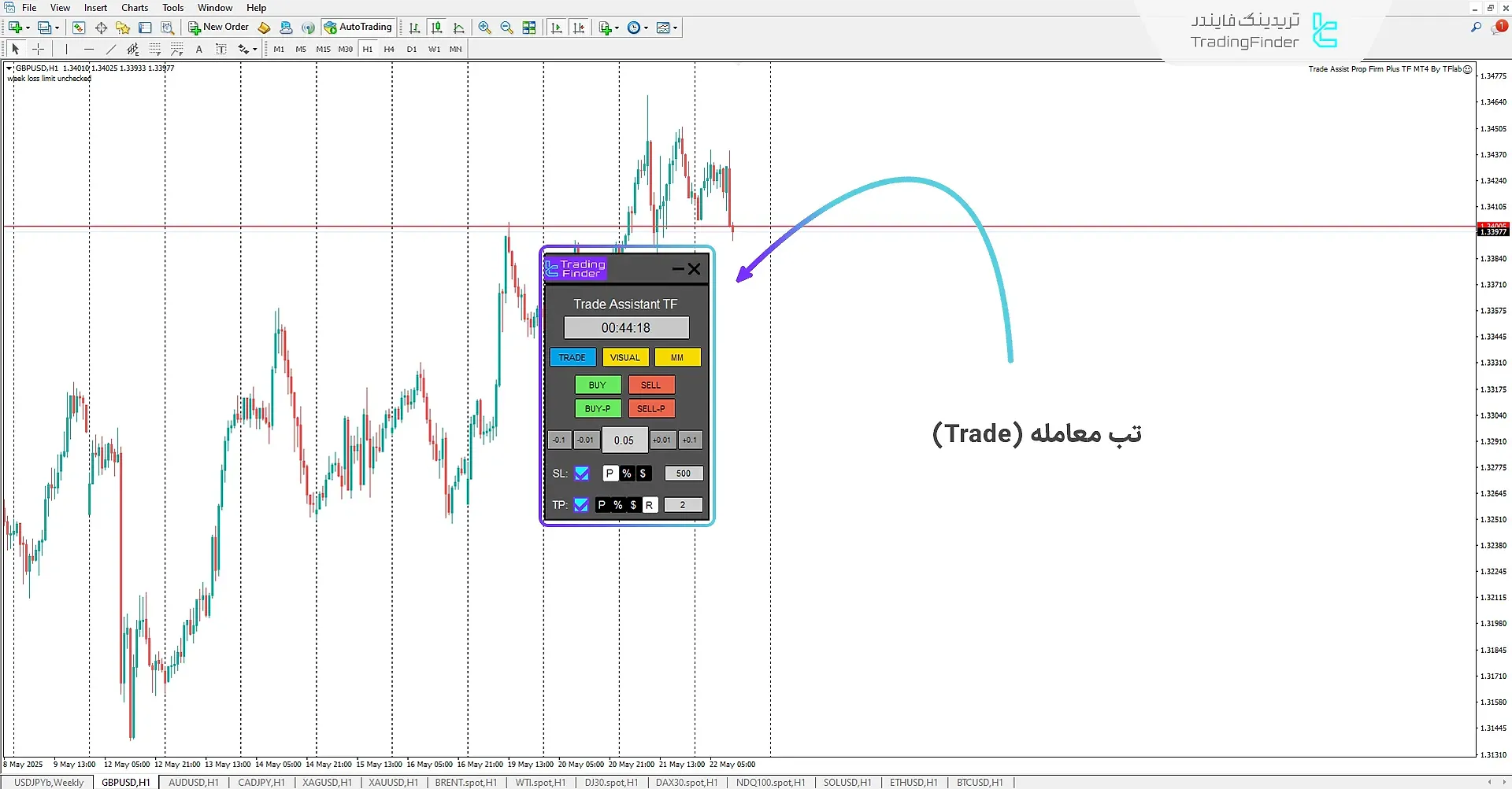 اکسپرت محافظ سرمایه پراپ در TFL