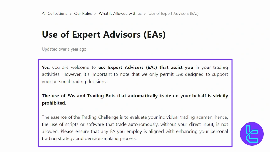 استفاده از اکسپرت در فور تریدرز