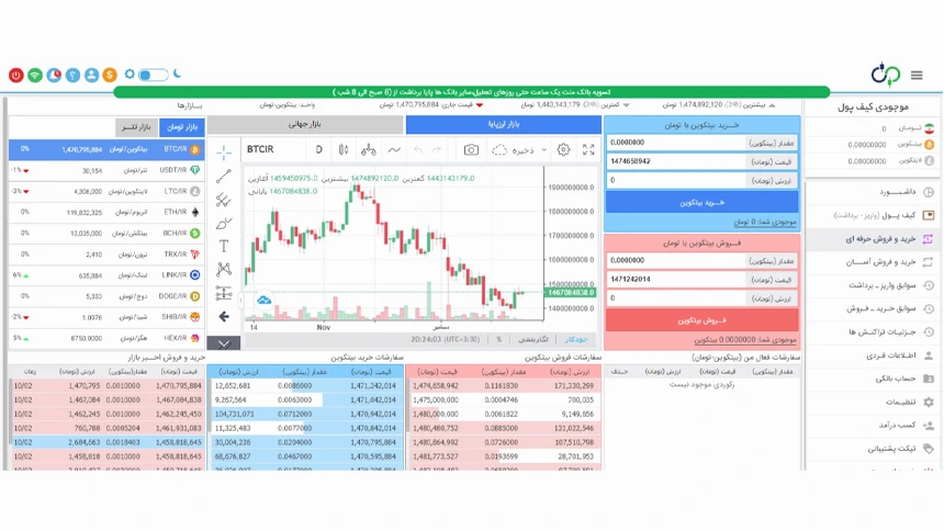 خرید و فروش حرفهای صرافی ارزپایا