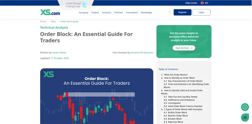 مقاله آموزش اوردر بلاک برای تریدرهای سبک ICT